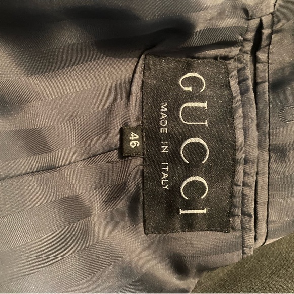 Gucci Bergdorf Goodman grey suit with pants and skirt - Picture 4 of 10